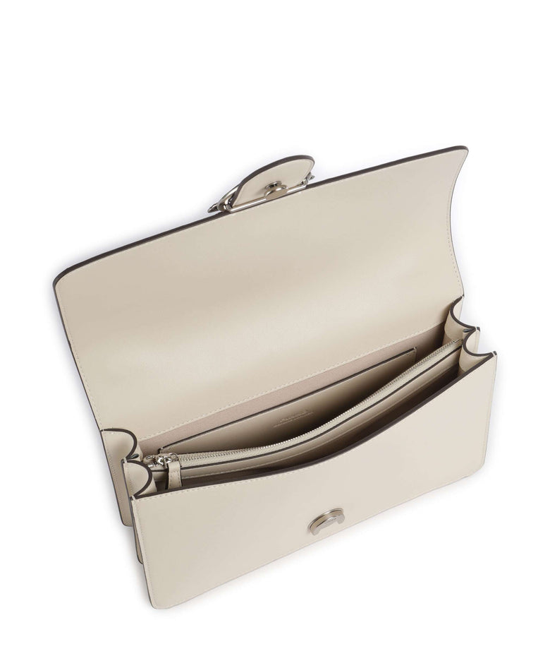 Pinko Love One Classic Crossbody bag bianco seta/old silver