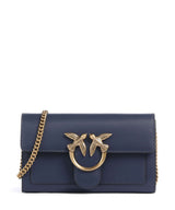 Pinko Love One Portemonnee blu indaco ombroso/antique gold