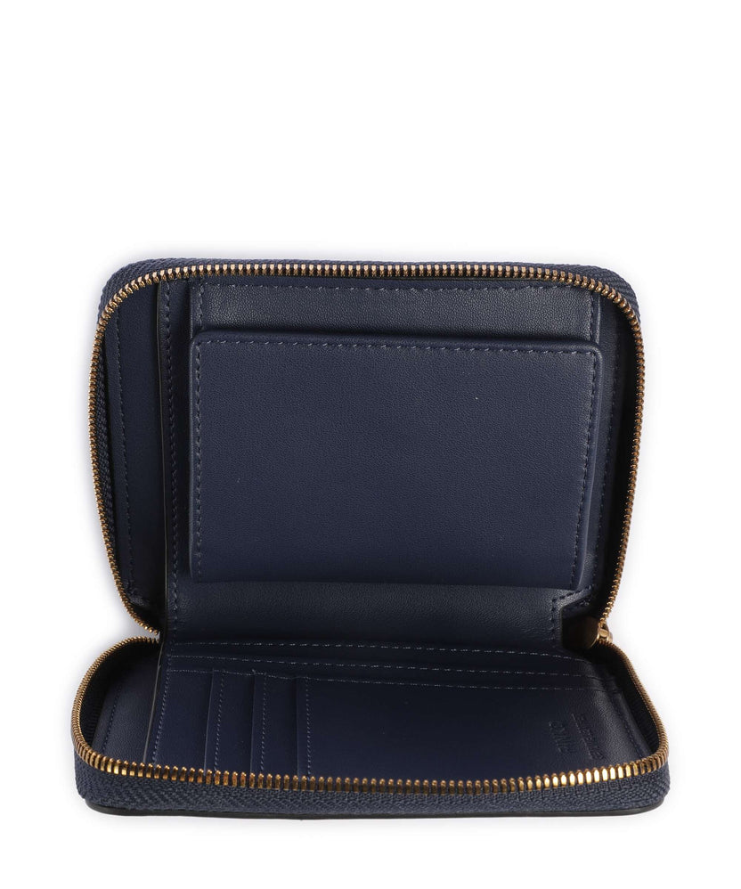 Pinko Taylor Wallet blu indaco ombroso/antique gold