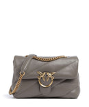 Pinko Love Puff Classic Sac porté épaule grigio asfalto/antique gold