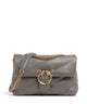 Pinko Love Puff Classic Schoudertas grigio asfalto/antique gold