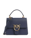 Pinko Love One Mini Crossbody tas blu indaco ombroso/antique gold
