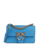 Pinko Love One Mini Schoudertas azzurro dresda/antique gold
