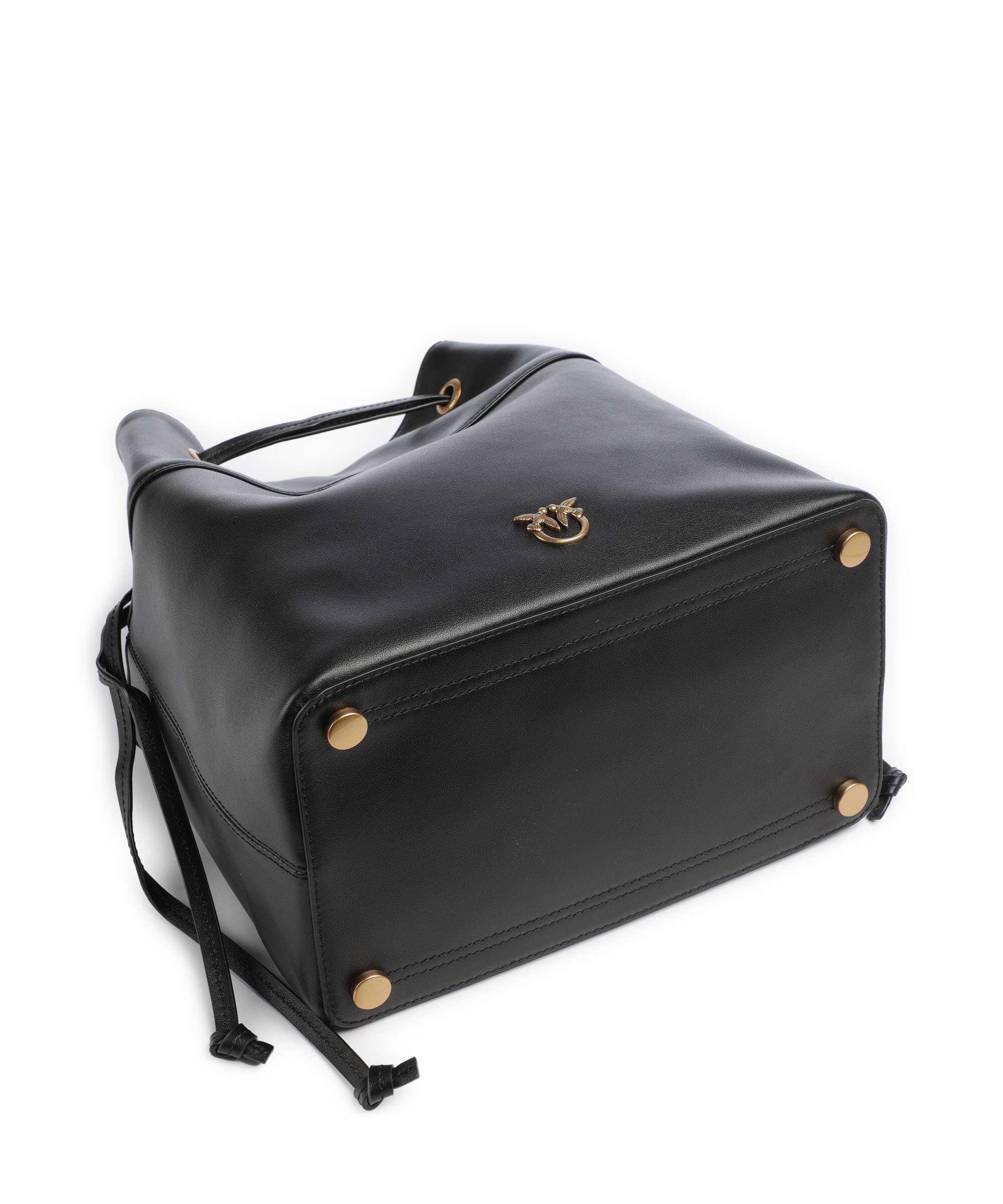 Pinko Secchiello Classic Bucket bag nero/antique gold