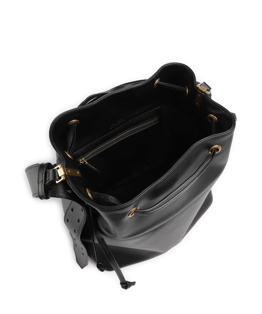 Pinko Secchiello Classic Bucket bag nero/antique gold