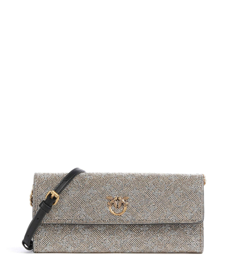 Pinko Love Tiny Birds Crossbody bag oro/antique gold