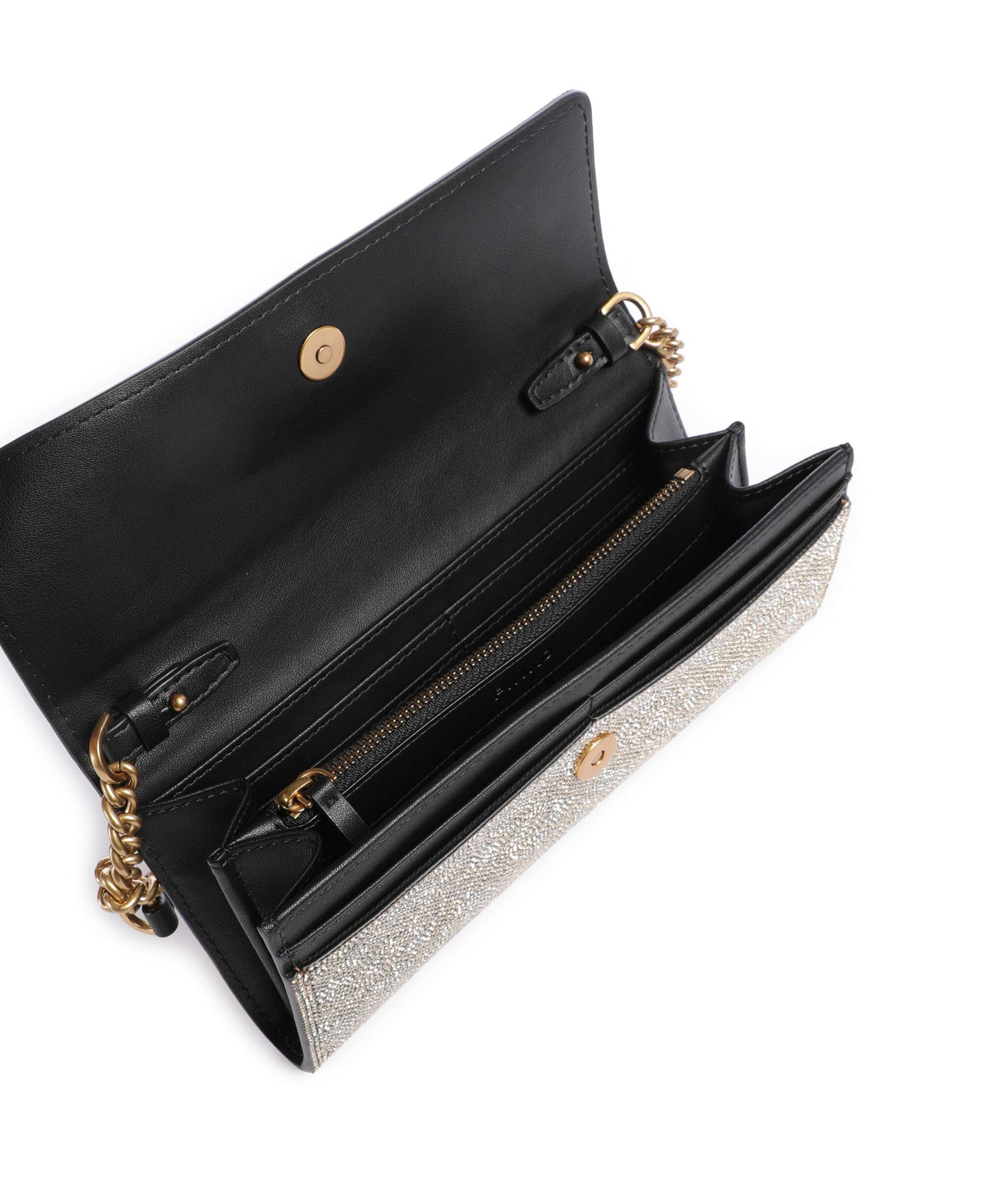 Pinko Love Birds Tiny Crossbody bag oro/antique gold