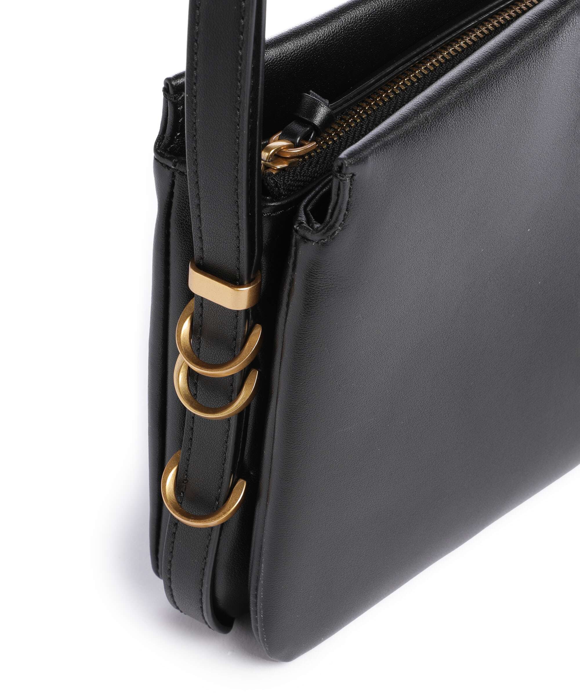 Pinko Triplet Mini Crossbody bag nero/antique gold