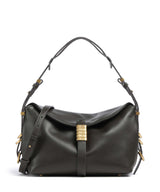 Pinko Saddle Horizontal Mini Sac porté épaule verde fango/antique gold