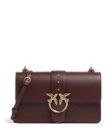 Pinko Love One Classic Crossbody tas rosso vino/antique gold