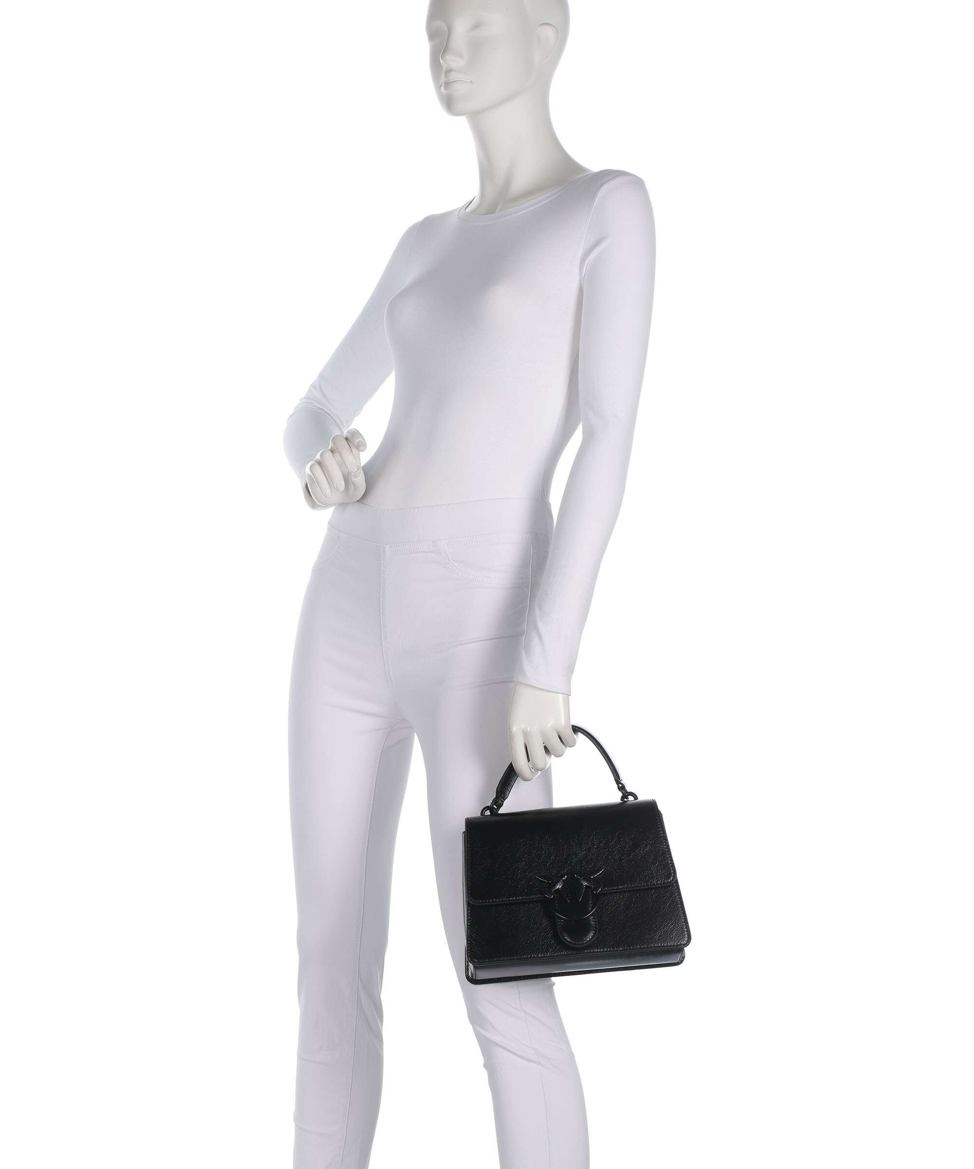 Pinko Love One Classic Handbag nero limousine block color