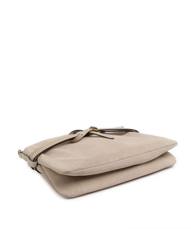 Pinko Belt Classic Shoulder bag beige/grigio fumo/antique gold