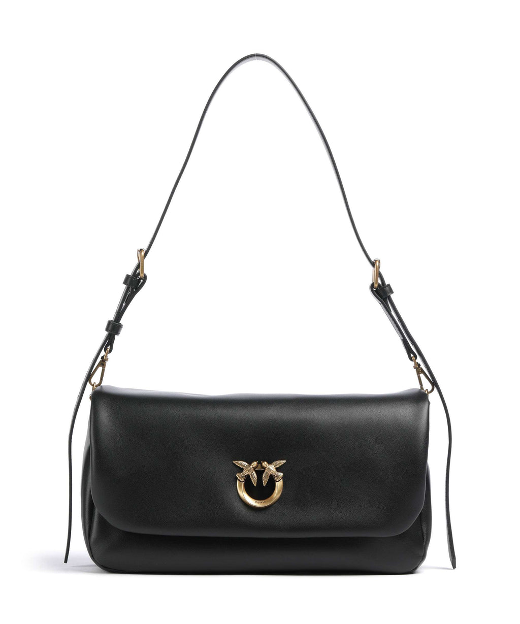 Pinko Click Soft Horizontal Shoulder bag nero/antique gold