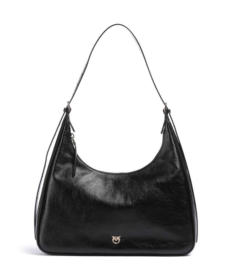 Pinko Miss Pinko Classic Hobo bag nero limousine/oro