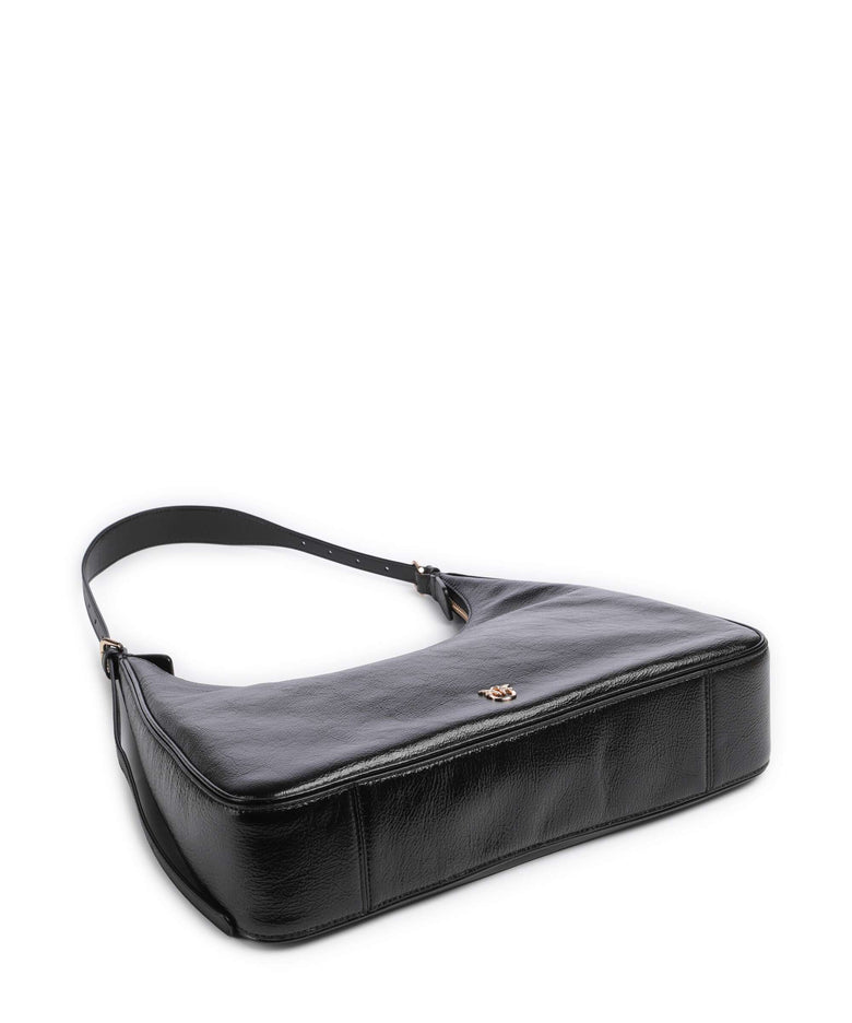 Pinko Miss Pinko Classic Hobo bag nero limousine/oro