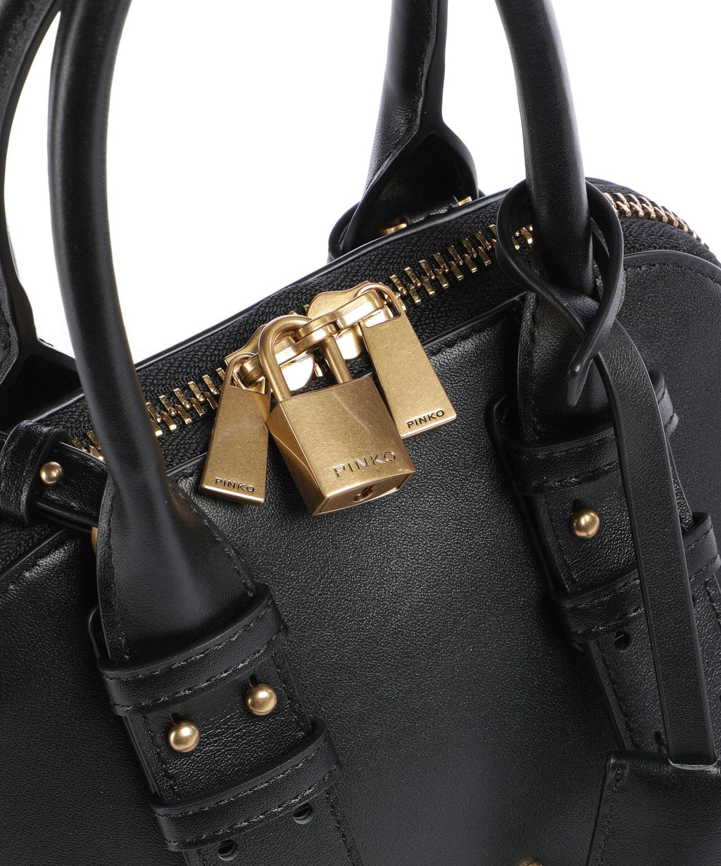 Pinko Bowling Mini Handbag nero/antique gold