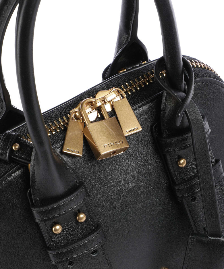 Pinko Bowling Mini Handbag nero/antique gold