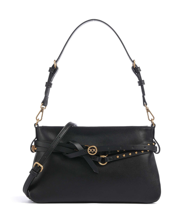 Pinko Belt Mini Shoulder bag nero/antique gold