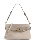 Pinko Belt Mini Shoulder bag beige/grigio fumo/antique gold