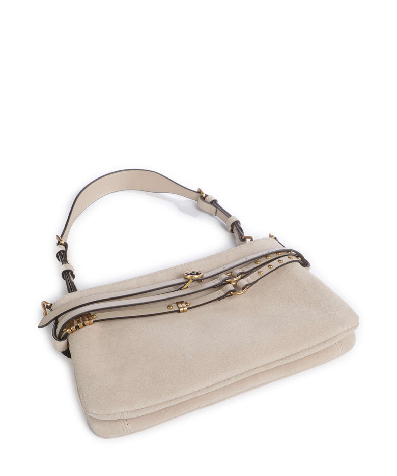 Pinko Belt Mini Shoulder bag beige/grigio fumo/antique gold