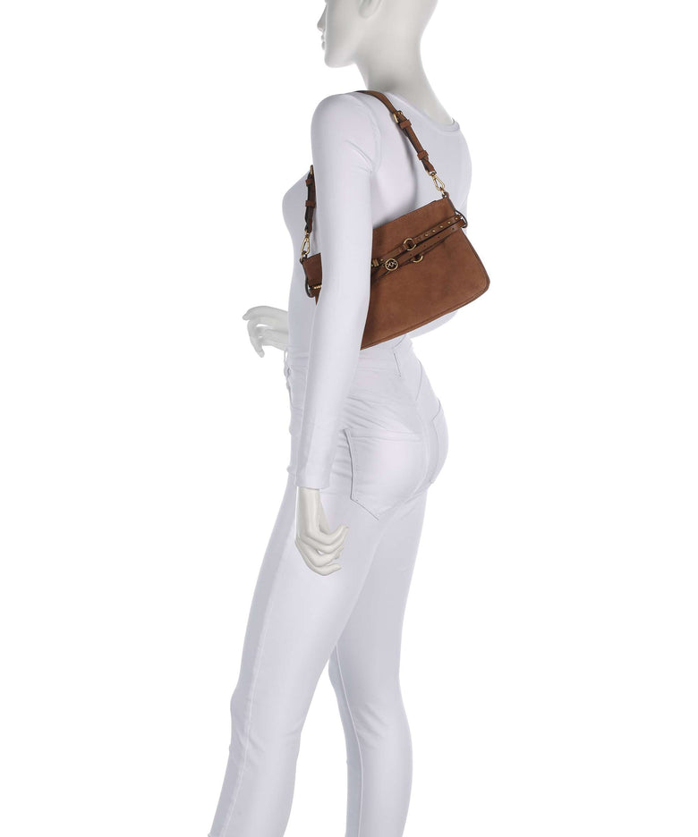 Pinko Belt Mini Shoulder bag marrone/leone/antique gold