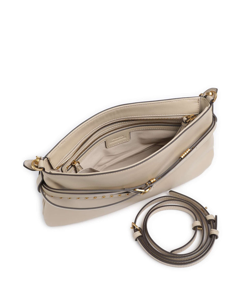 Pinko Belt Classic Shoulder bag beige/grigio fumo/antique gold