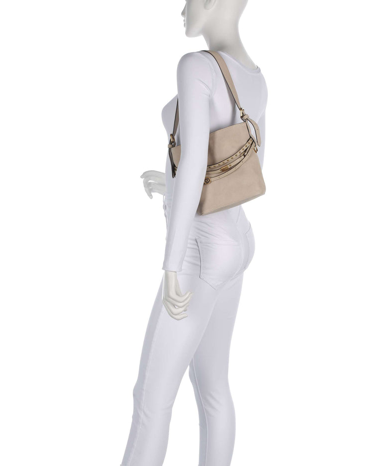 Pinko Belt Mini Bucket bag beige/grigio fumo/antique gold