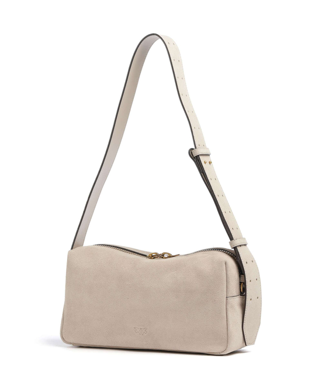 Pinko Shoulder bag beige/grigio fumo/antique gold