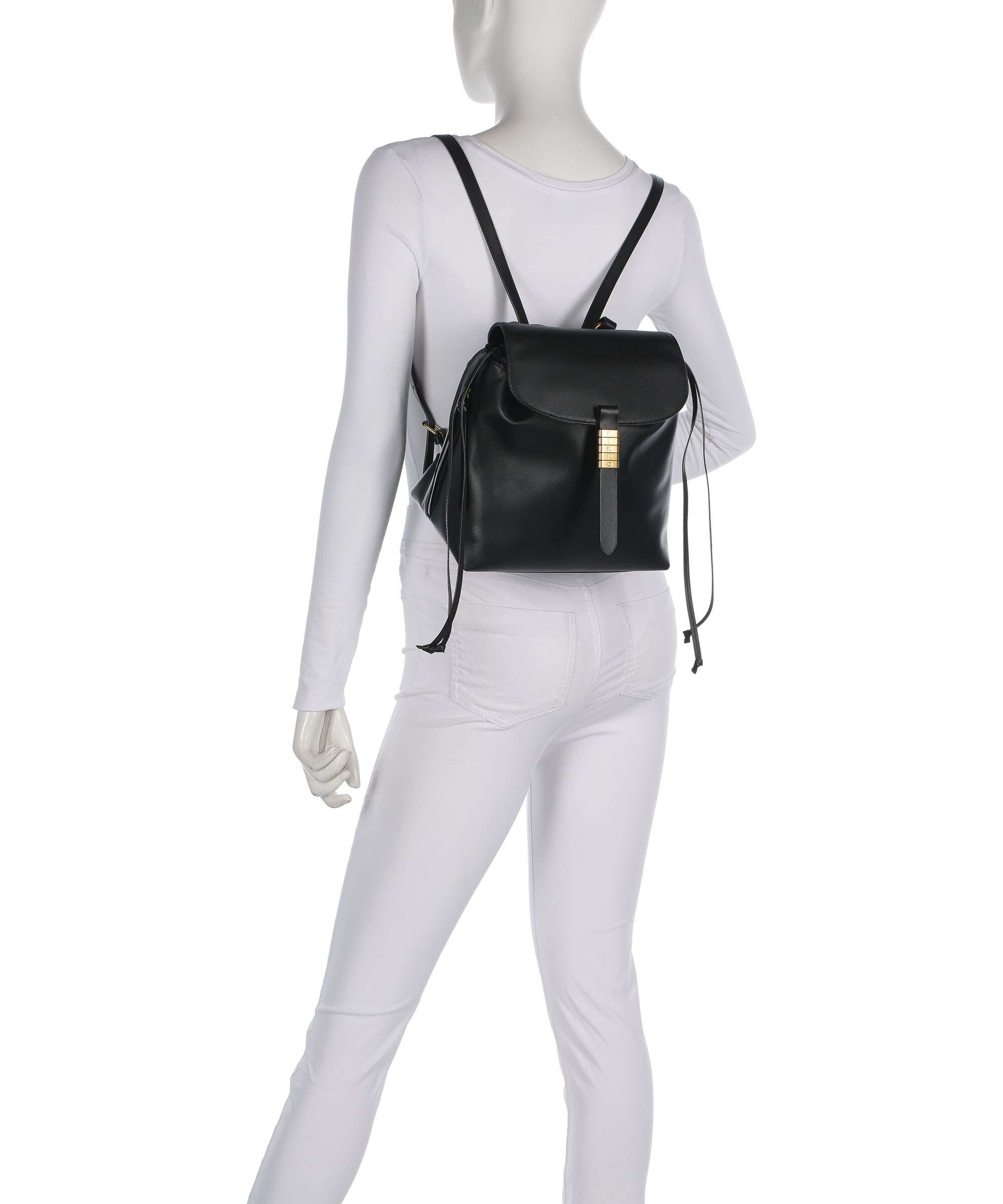 Pinko Saddle Backpack bag nero/antique gold