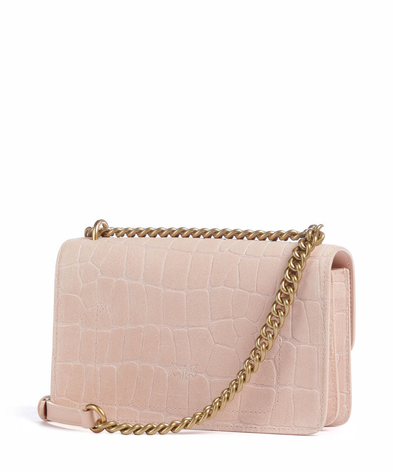 Pinko Love One Mini Shoulder bag light pink/antique gold