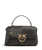 Pinko Love Lady Puff Classic Sac à main verde fango/antique gold