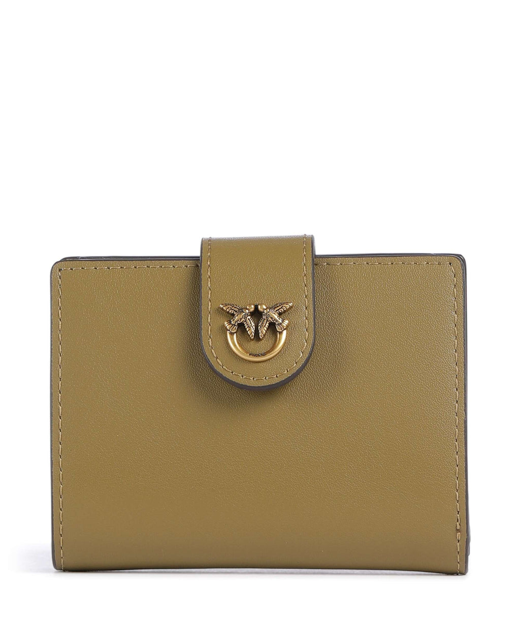 Pinko Wallet verde canguro/antique gold