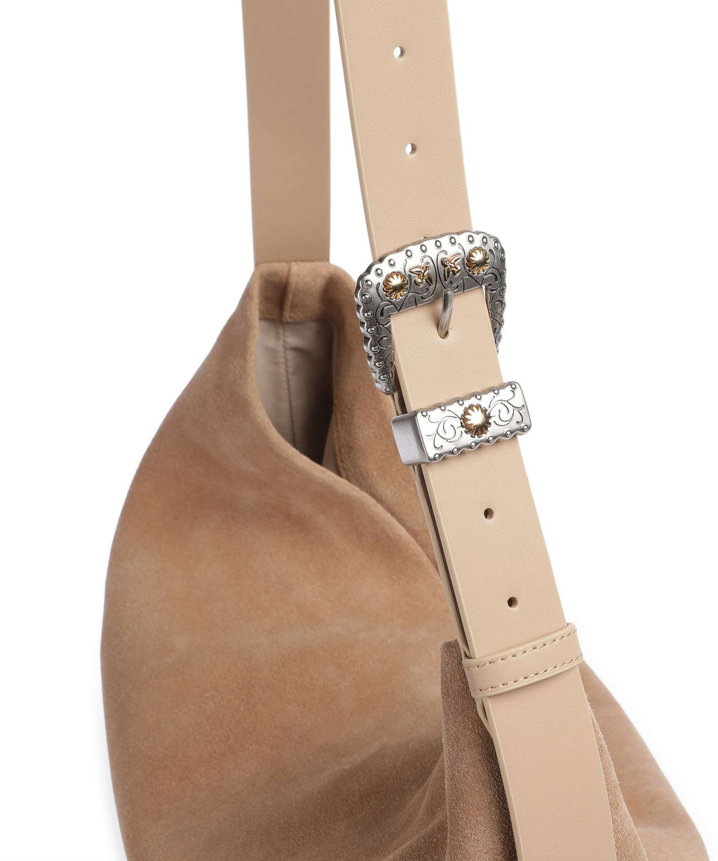 Pinko Big Hobo bag beige/scoiattolo/gal mix gold