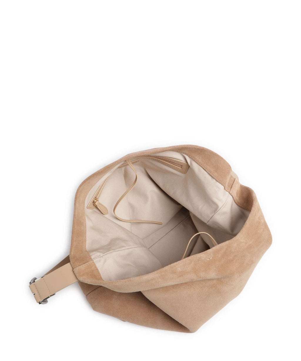 Pinko Big Hobo bag beige/scoiattolo/gal mix gold