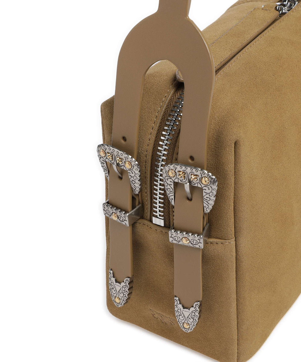 Pinko 24 Classic Shoulder bag verde canguro/old silver