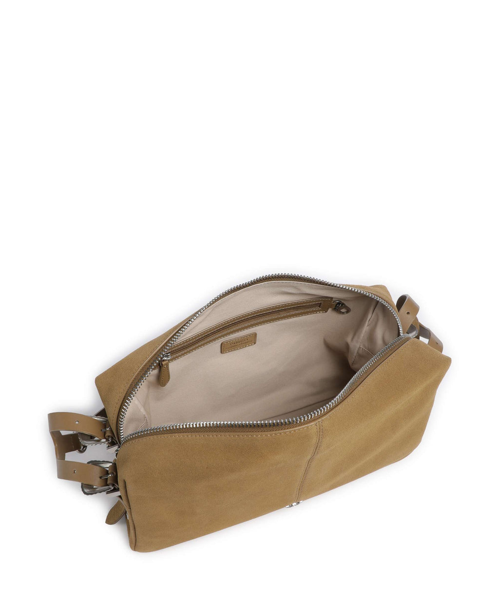 Pinko 24 Classic Shoulder bag verde canguro/old silver