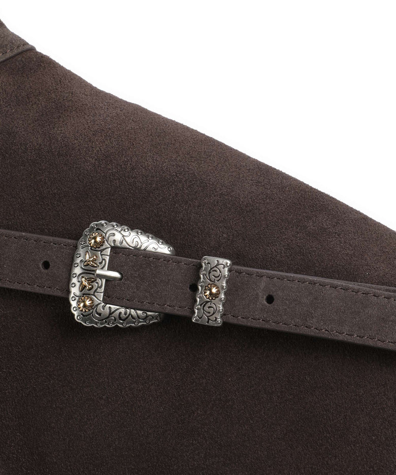 Pinko Belt bag marrone/chicco di caffe/old silver