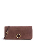 Pinko Click Soft Horizontal Classic Crossbody bag castano intenso/antique gold