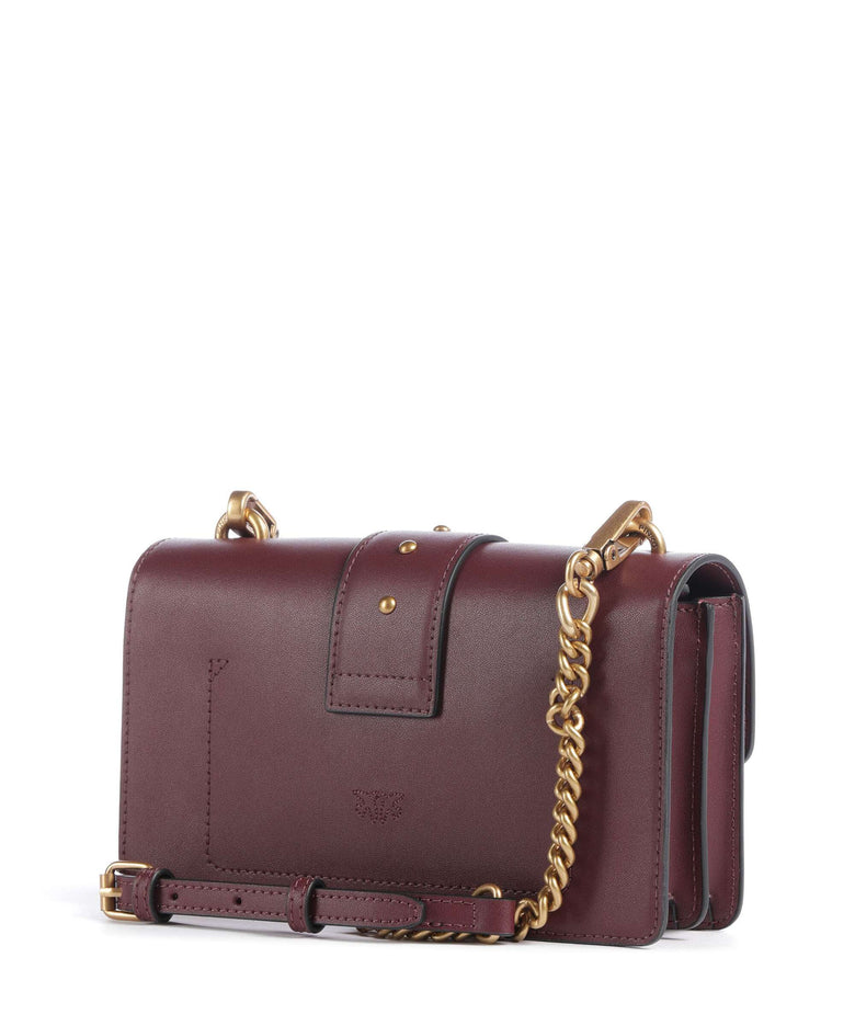 Pinko Love One Mini Crossbody bag ribes intenso/antique gold