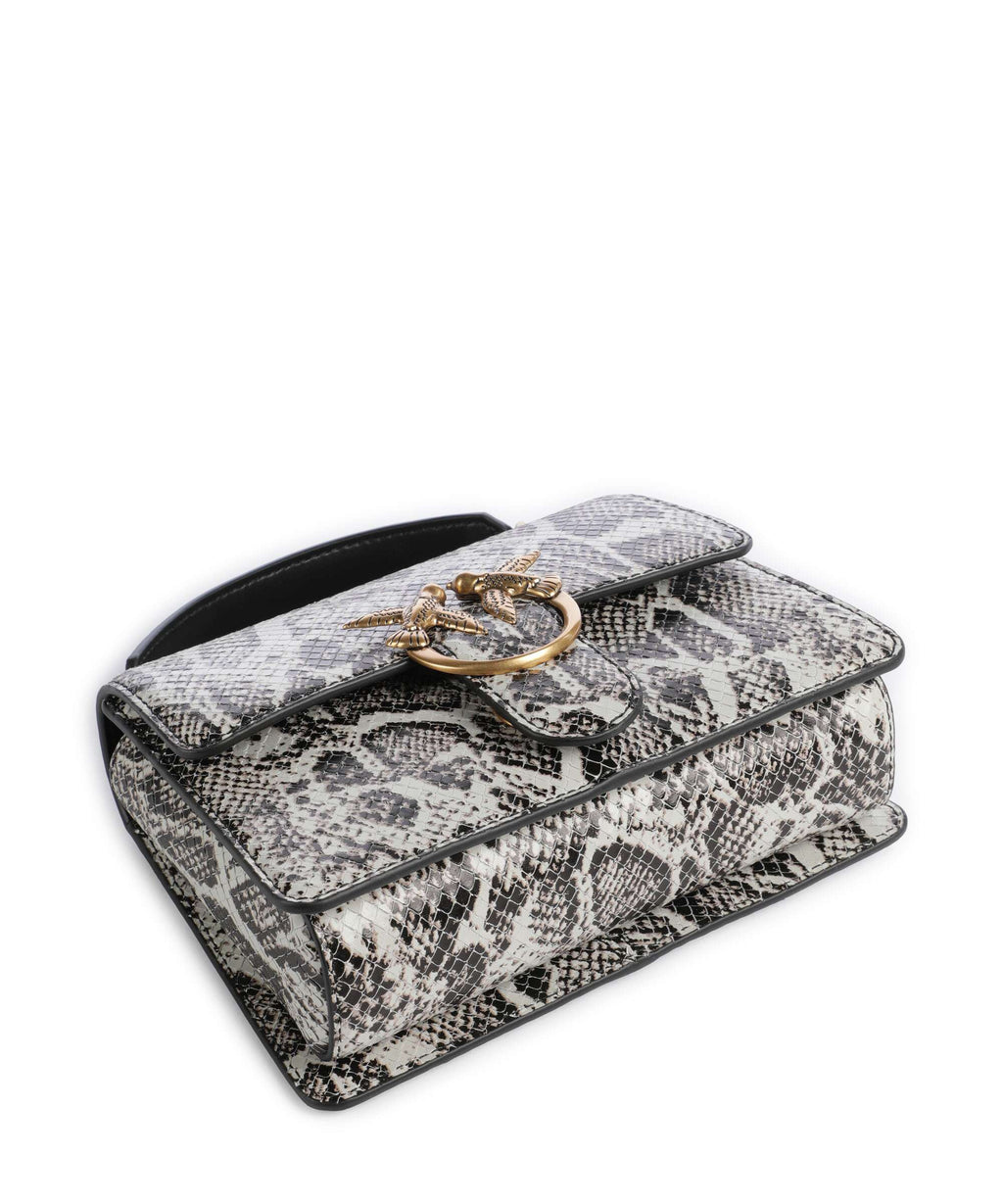 Pinko Love One Mini Crossbody bag roccia/nero/antique gold