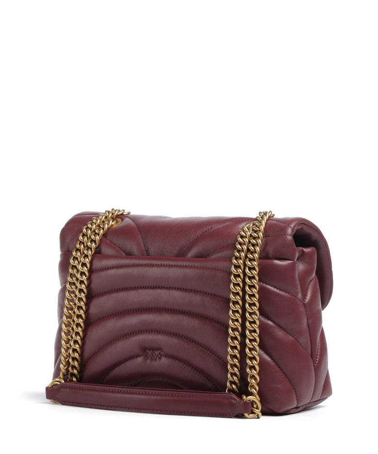 Pinko Love Puff Classic Shoulder bag ribes intenso/antique gold