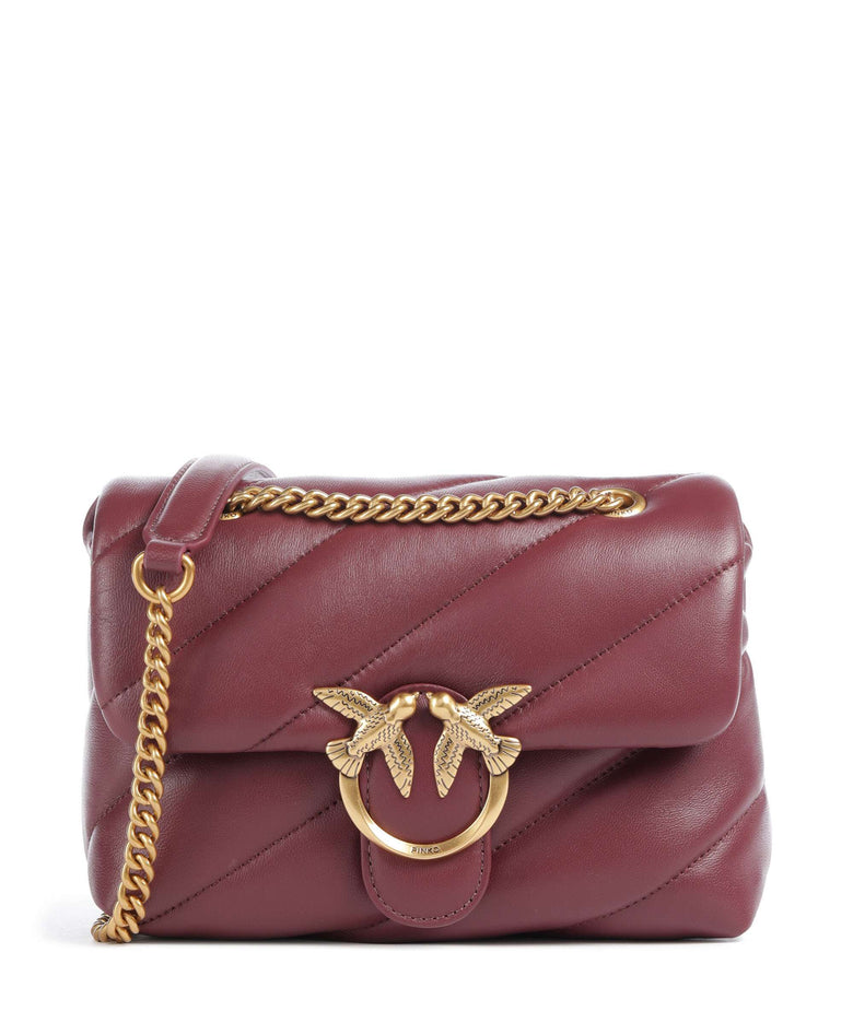 Pinko Love Puff Mini Shoulder bag ribes intenso/antique gold
