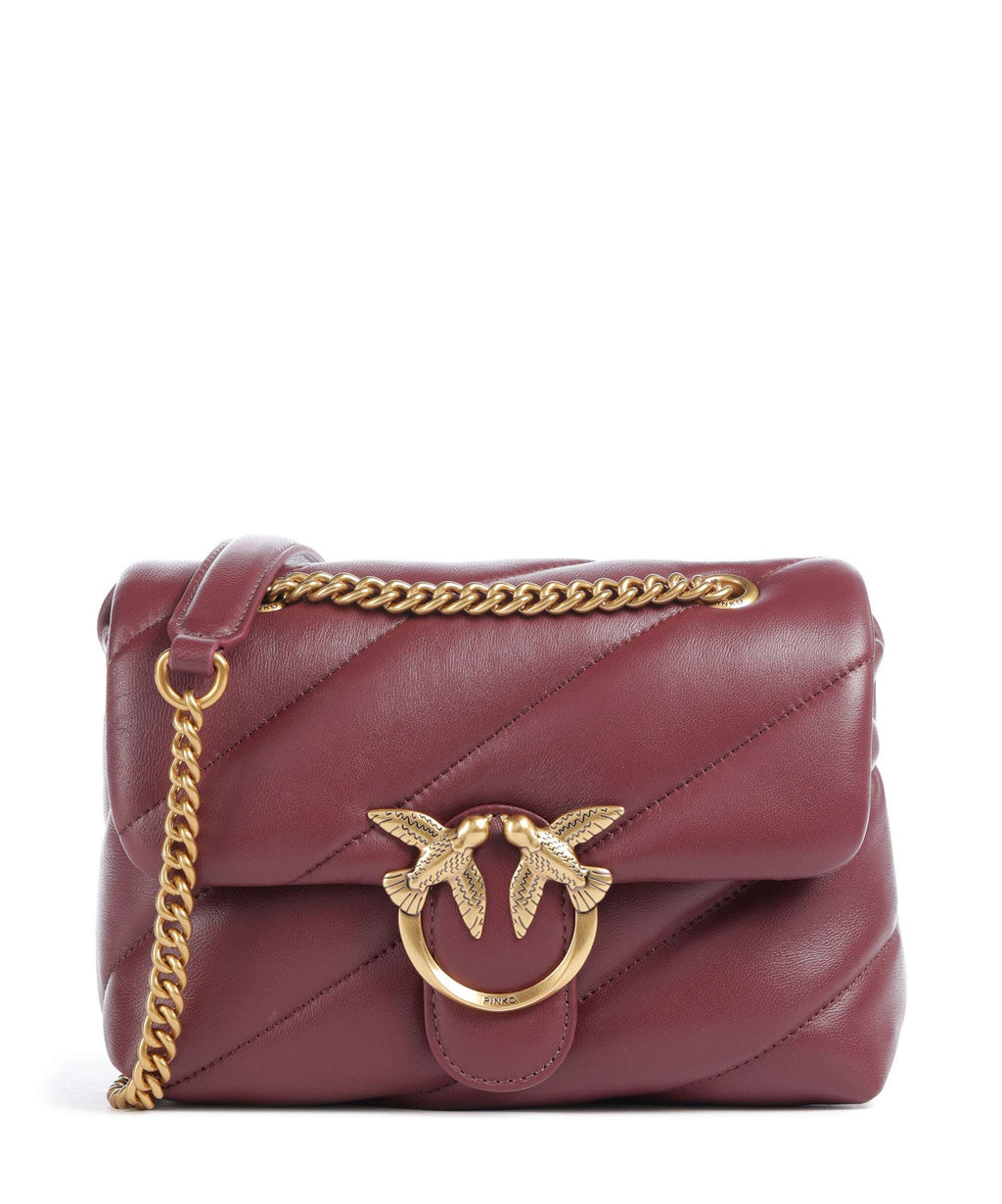 Pinko Love Puff Mini Shoulder bag ribes intenso/antique gold