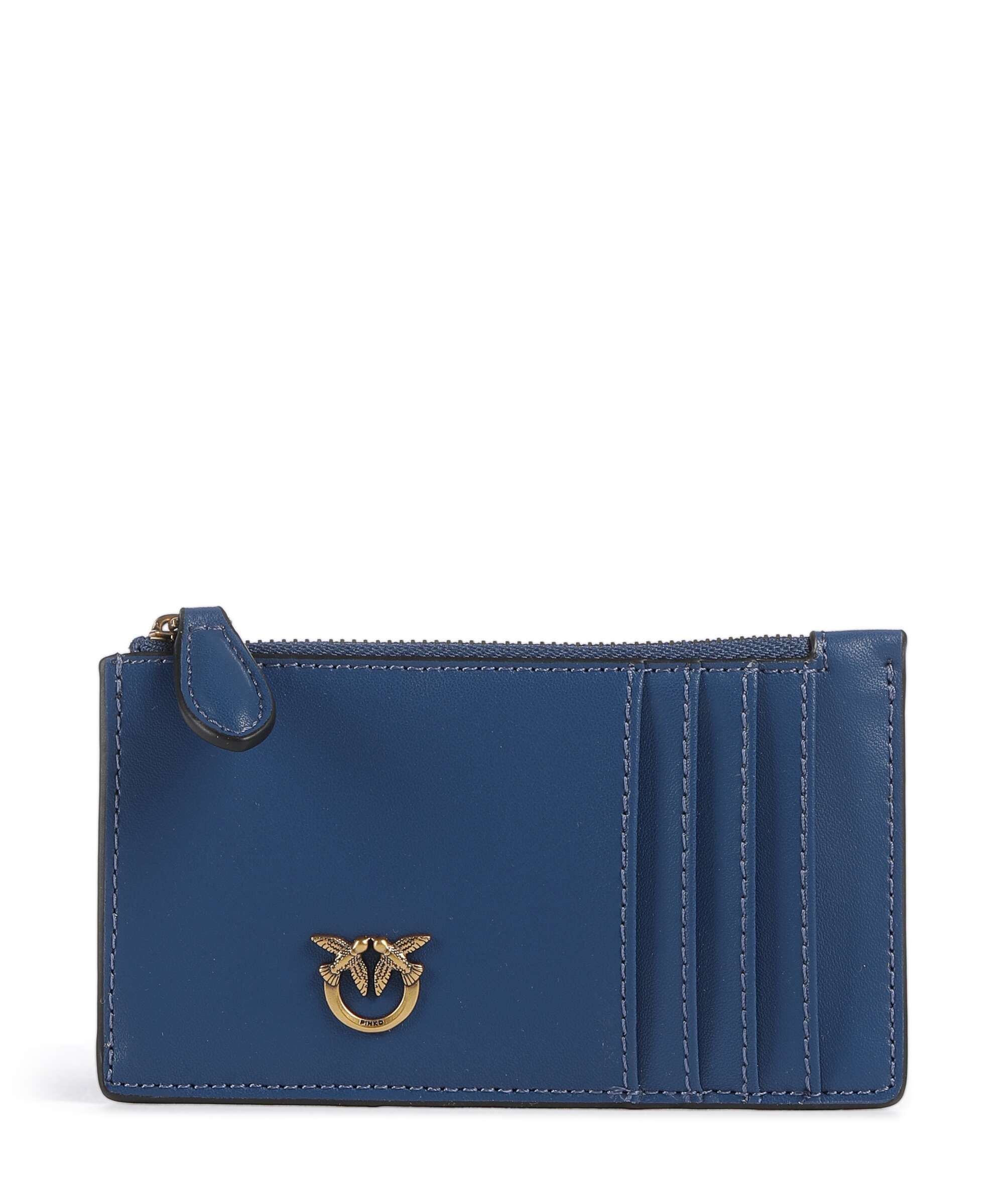 Pinko Airone Credit card holder vero blu marino/antique gold