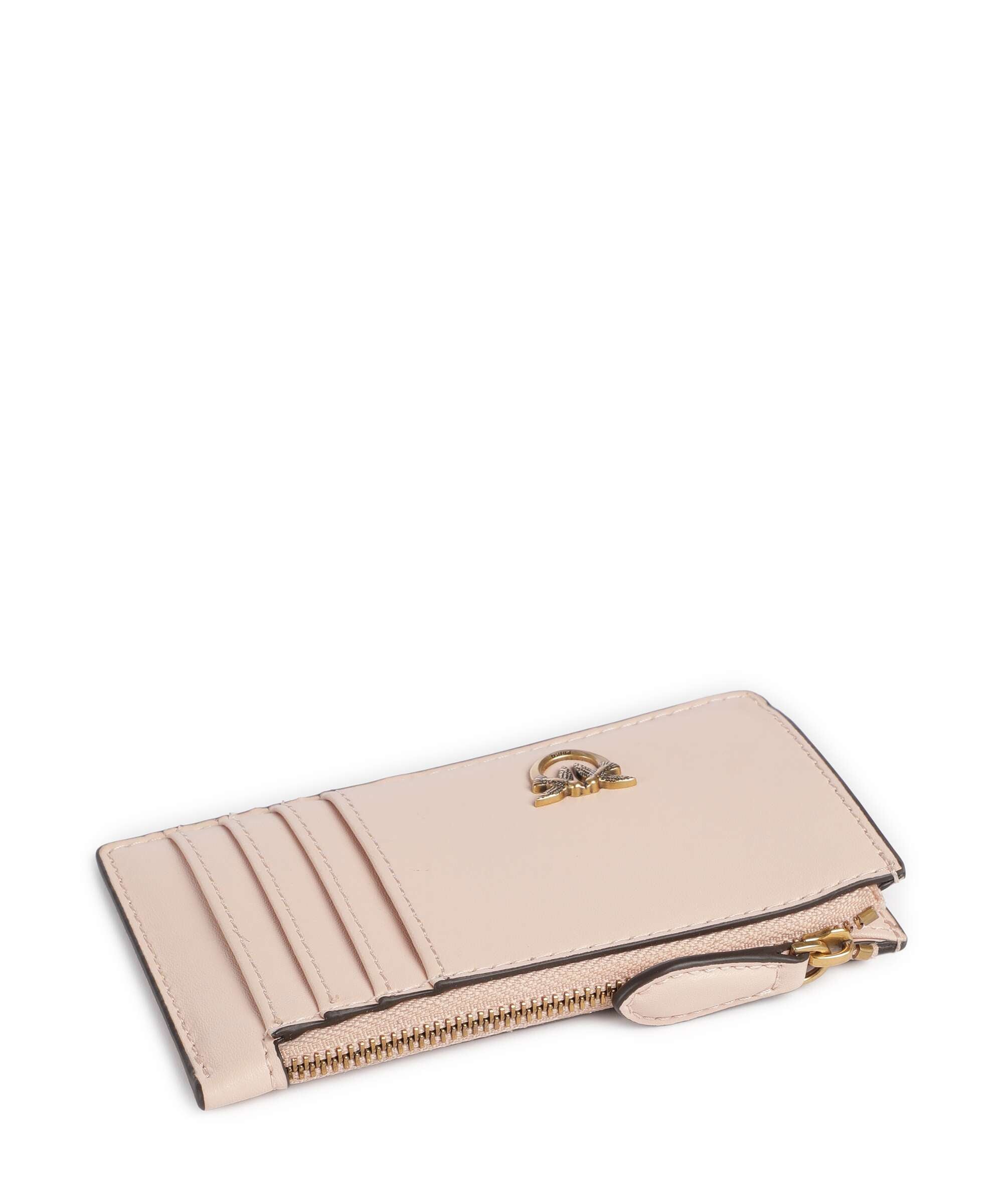 Pinko Airone Credit card holder rosa cammeo/antique gold