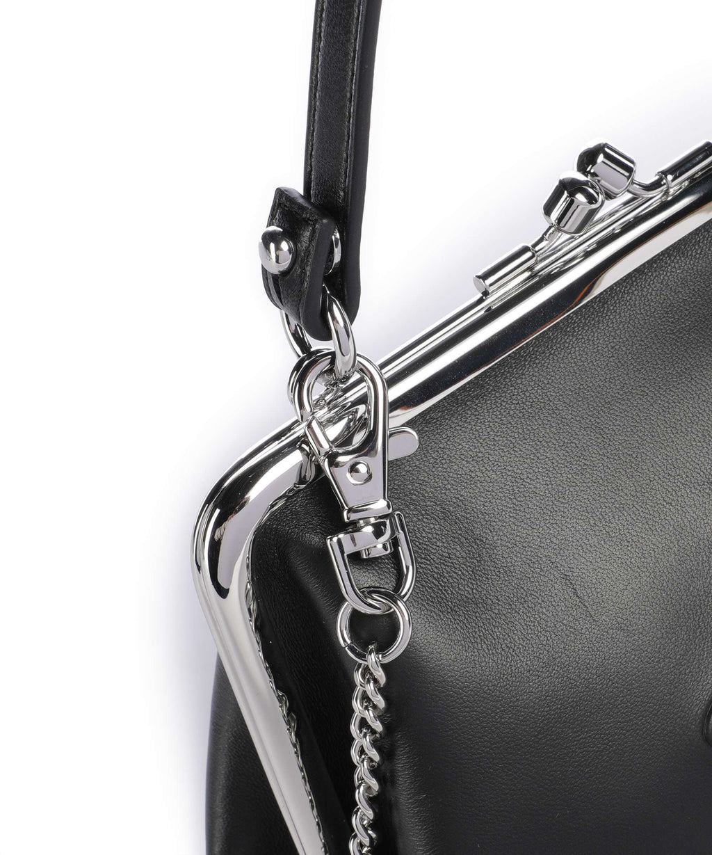 Vivienne Westwood Granny Frame Nappa Handbag black