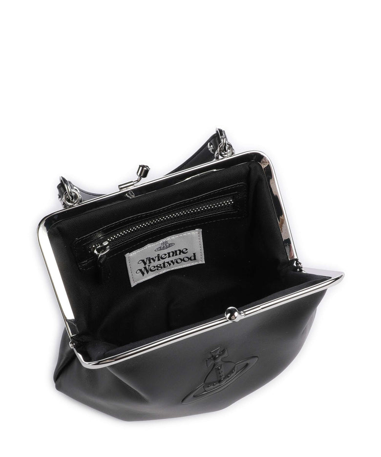 Vivienne Westwood Granny Frame Nappa Handbag black
