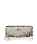 Vivienne Westwood Metallic Crinkle Classic Wallet gold