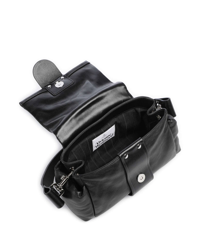 Vivienne Westwood Hazel Treasure Supple Shoulder bag black