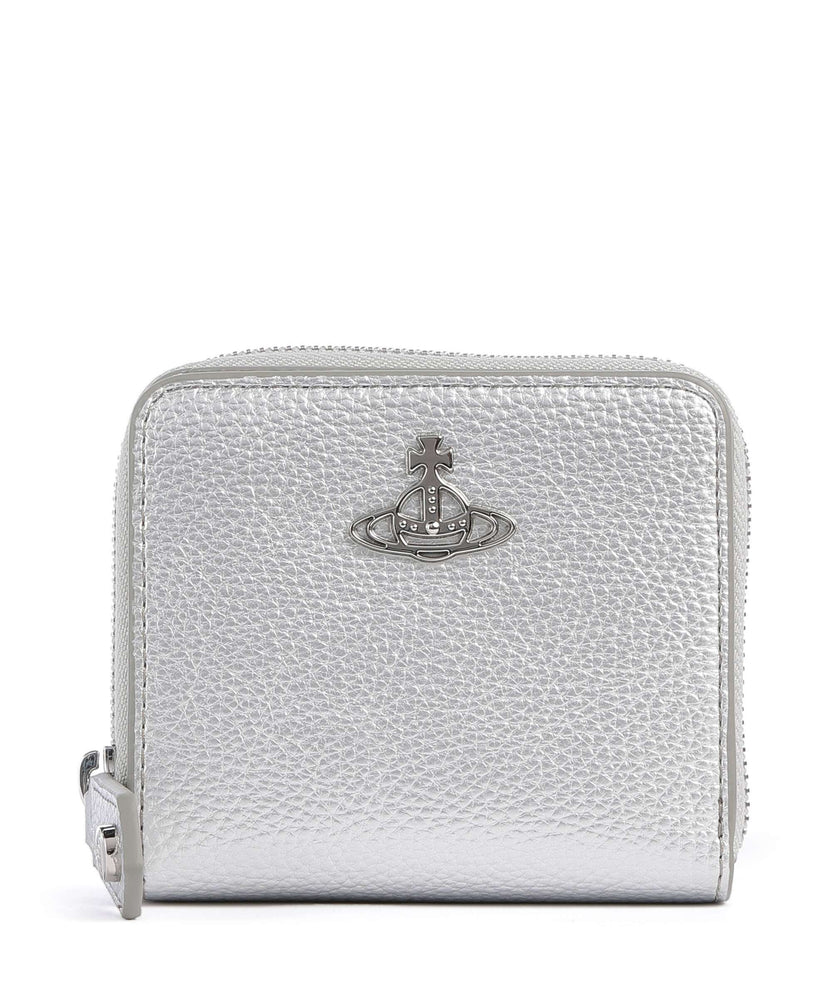 Vivienne Westwood Grain Medium Wallet silver